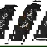 Creepy Bunny Rabbit Japanese Kawaii Manga Horror Goth Long Sleeve T-Shirt