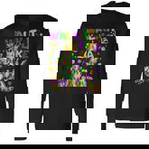 Walk It Like A Dog Mardi Gras Louisiana Carnival Fat Tuesday Long Sleeve T-Shirt