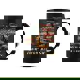 Country Music Outlaw Western Usa Patriotic Vintage Guitar Men Coffee Mug