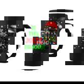 Is This Jolly Enough Black Cat Pjs Christmas Xmas Women Coffee Mug