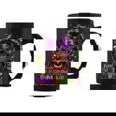 Little Miss Mardi Gras Cute Girl Messy Bun Festival Carnival Coffee Mug