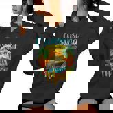 Cruising With My Mom Daughter Son Cruise Vacation Matching Women Hoodie