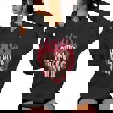 Long Live Hot Moms Retro Mom Humor Quote Women Hoodie