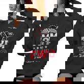 Mom Of The Two Fast 2Nd Birthday Racing Car Family Women Hoodie