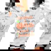 Mama Mom First Birthday One Sweet Peach Bday Family Matching Women Hoodie