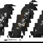 Creepy Bunny Rabbit Japanese Kawaii Manga Horror Goth Sweatshirt