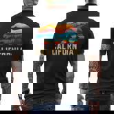 California Bear State Men's T-shirt Back Print