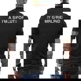 I'm A Slut For My Girlfriend Y2k Couple Satire Slay Men's T-shirt Back Print