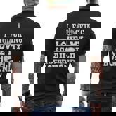 L Funking Love My Asshole Boyfriend Men's T-shirt Back Print