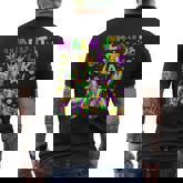 Walk It Like A Dog Mardi Gras Louisiana Carnival Fat Tuesday Men's T-shirt Back Print