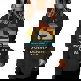 Doberman Mom Dobie Dog Lovers Retro Dobie Mom Women Sweatshirt