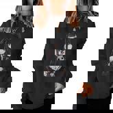 E-Girl Cute Anime Girl Goth Bunny Grunge Gothic Outfit Women Sweatshirt