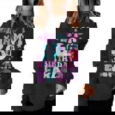 Groovy In My 20Th Birthday Era 20 Years Old Women Sweatshirt