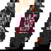 Groovy In My Fifties Era Fiftieth Retro 50Th Birthday Women Sweatshirt