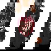 Long Live Hot Moms Retro Mom Humor Quote Women Sweatshirt