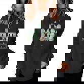 Mom & Dad Of The Lucky Duck 1St Birthday Mommy And Me Duck Women Sweatshirt