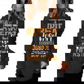 There's No Need To Repeat Yourself Sarcastic Adult Humor Women Sweatshirt