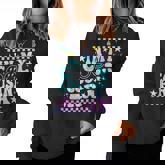 Tie Dye Groovy In My Cool Cousin Era Family Women Sweatshirt