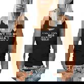 Don't Talk To Me I'll Hurt Your Feelings Sarcastic Women Tank Top