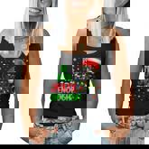 Is This Jolly Enough Black Cat Pjs Christmas Xmas Women Women Tank Top