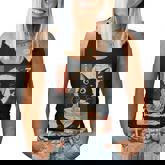 Kawaii Anime Cat Ramen Japanese Graphic Ns Women Tank Top