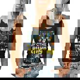 Mom Of The Birthday Boy Astronaut Family Space Planets Women Tank Top