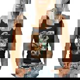 Vintage 90S Chihuahua Howling At The Moon Chihuahua Dog Mom Women Tank Top