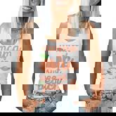 Mama Mom First Birthday One Sweet Peach Bday Family Matching Women Tank Top