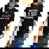 Make America Emo Again Sarcastic Goth Slogan Gothic Women T-shirt