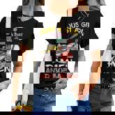 Just A Girl Who Loves Ramen And Boba Bubble Tea Japanese Women T-shirt