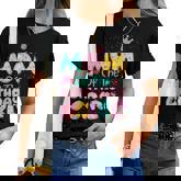 Mom Of The Birthday Girl Sweet Donut Matching Family Party Women T-shirt