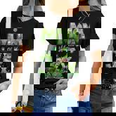 Mom Of The Three Rex Birthday Boy Dinosaur Family Matching Women T-shirt