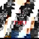 Mom Of The Two Fast 2Nd Birthday Racing Car Family Women T-shirt