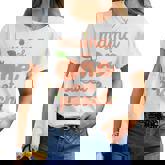 Mama Mom First Birthday One Sweet Peach Bday Family Matching Women T-shirt