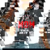 2 Year Old Racing Car Two Fast Birthday 2Nd Family Mom Women's Oversized Comfort T-Shirt