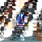 90S Japanese Sad Anime Girl Game Over Vaporwave Aesthetic Women's Oversized Comfort T-Shirt