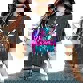 Cool Baseball Mom Neon Drip Sports Fan Women's Oversized Comfort T-Shirt