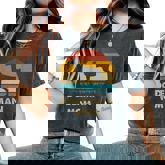 Doberman Mom Dobie Dog Lovers Retro Dobie Mom Women's Oversized Comfort T-Shirt