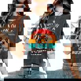 Mom Of An Ausshole Australian Shepherd Aussie Women's Oversized Comfort T-Shirt