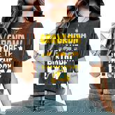 Grandma Of Birthday Boy Construction Theme Party Matching Women's Oversized Comfort T-Shirt