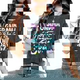 Grandma Of The Birthday Girl Tie Dye Party Family Women's Oversized Comfort T-Shirt