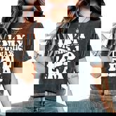 Groovy In My Gymnastics Dad Era Gymnast Dad Women's Oversized Comfort T-Shirt