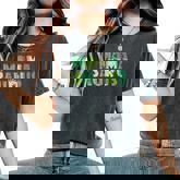 Mamasaurus T Rex Dinosaur Mama Saurus Mom Family Matching Women's Oversized Comfort T-Shirt