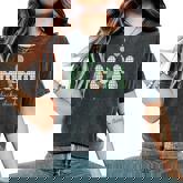 Mom & Dad Of The Lucky Duck 1St Birthday Mommy And Me Duck Women's Oversized Comfort T-Shirt