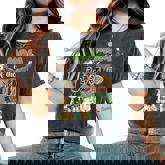 Mom Of The Wild One 1St Birthday Family Safari Jungle Party Women's Oversized Comfort T-Shirt