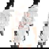 Stepping Into My 44Th Birthday 44 Year Old Bday Women's Oversized Comfort T-Shirt Back Print