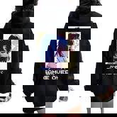 90S Japanese Sad Anime Girl Game Over Vaporwave Aesthetic Women Oversized Hoodie Back Print