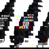 Brother Of The Birthday Girl Sweet Donut Matching Family Women Oversized Hoodie Back Print