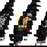 Cute Lunch Lady Crew Of Food Service Rainbow Cafeteria Squad Women Oversized Hoodie Back Print