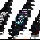 Grandma Of The Birthday Girl Tie Dye Party Family Women Oversized Hoodie Back Print